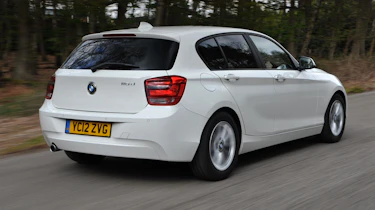 BMW 116d ED rear tracking