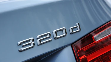 BMW 320d ED badge