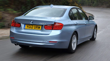 BMW 320d ED rear tracking