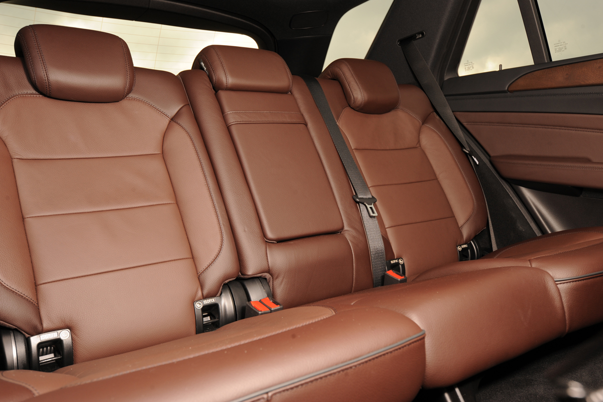 Mercedes ML 250 CDI rear seats