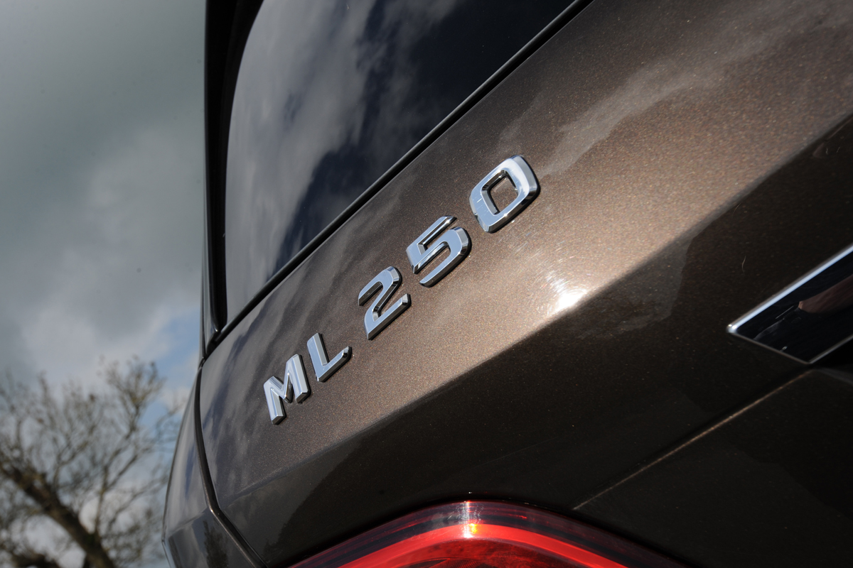Mercedes ML 250 CDI badge