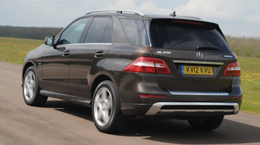 Mercedes ML 250 CDI rear tracking