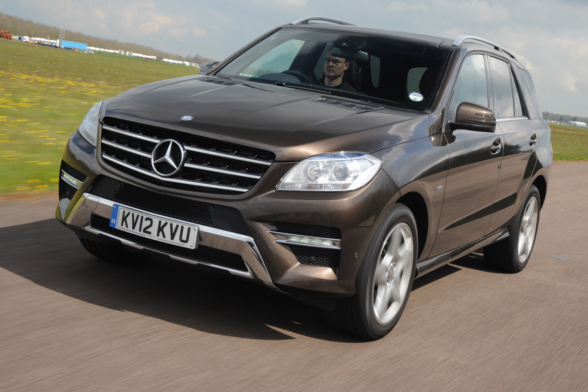 Mercedes ML 250 CDI front tracking