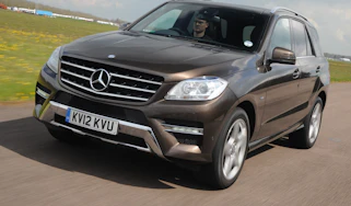 Mercedes ML 250 CDI front tracking