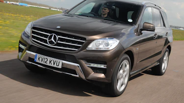 Mercedes ML 250 CDI front tracking