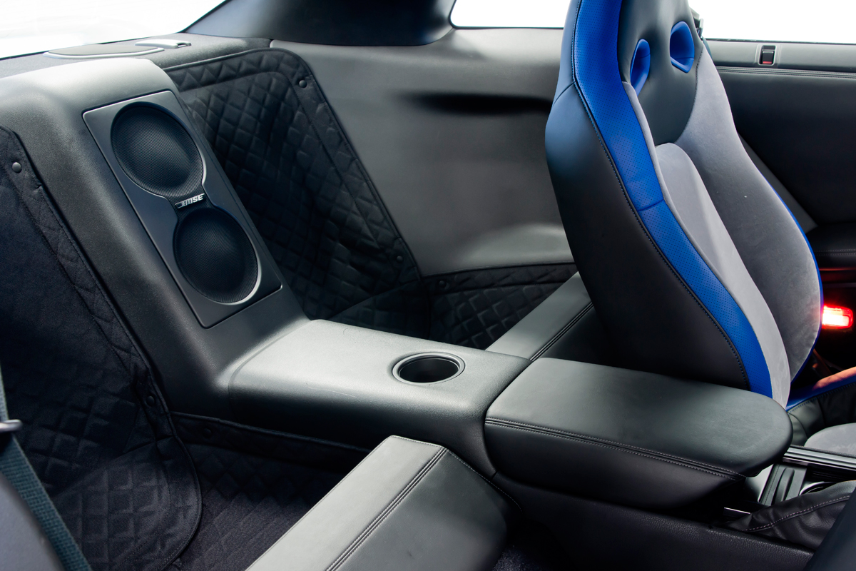 Nissan GT-R Track Pack rear seats