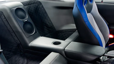 Nissan GT-R Track Pack rear seats