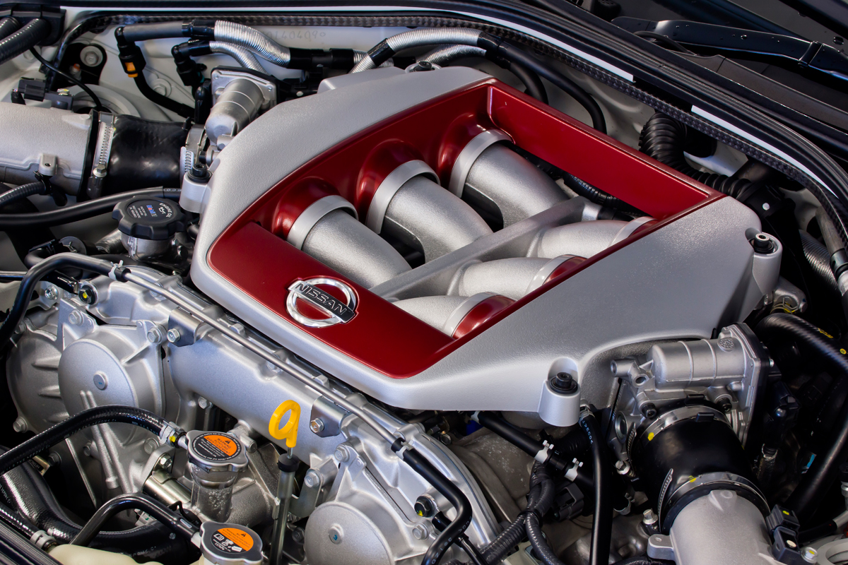 Nissan GT-R Track Pack engine