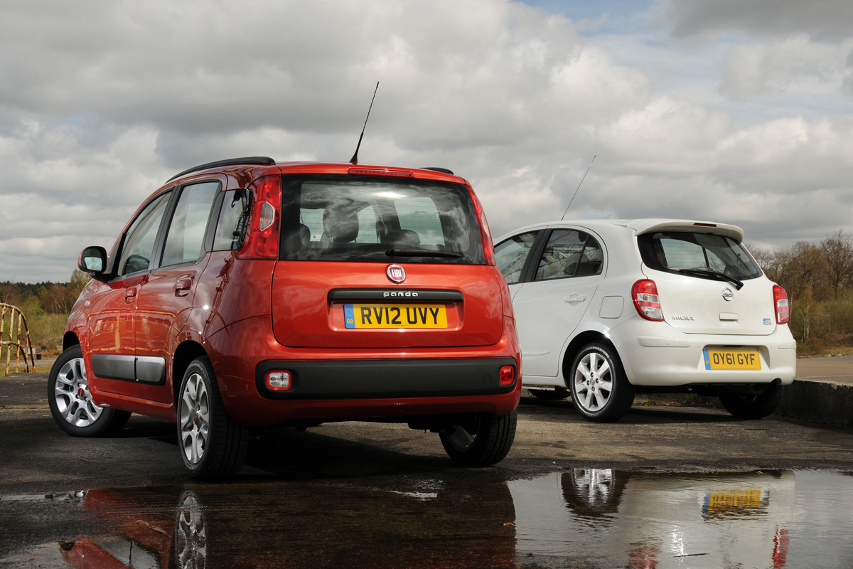 Fiat Panda TwinAir vs Nissan Micra