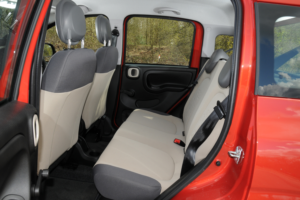 Fiat Panda 900cc TwinAir rear seats