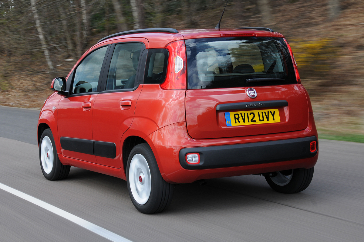Fiat Panda 900cc TwinAir rear tracking