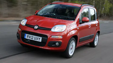 Fiat Panda 900cc TwinAir front tracking