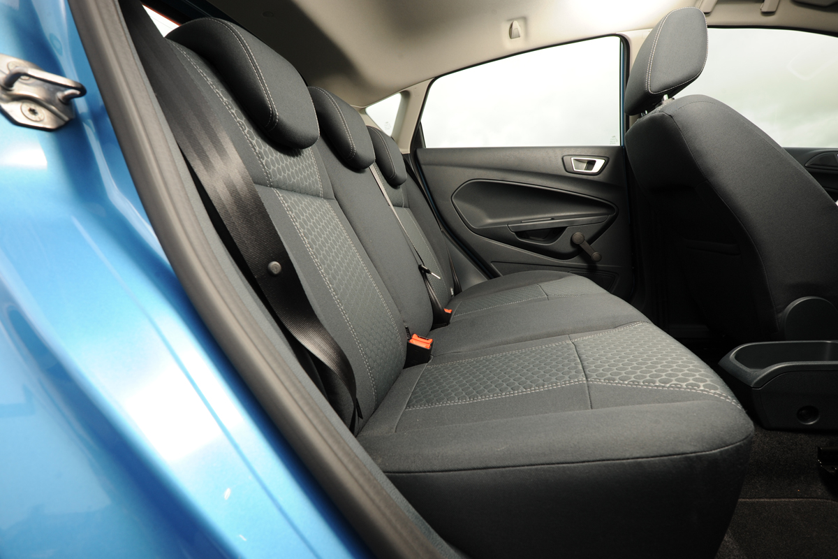 Ford Fiesta ECOnetic rear seats