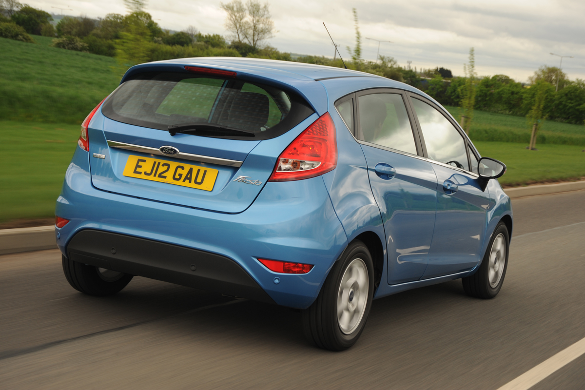 Ford Fiesta ECOnetic rear tracking