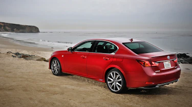 Lexus GS rear three-quarters