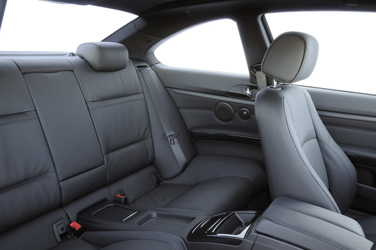BMW 3-Series Coupe rear seats