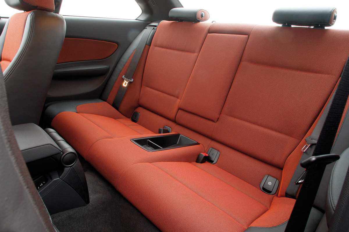 BMW 1-Series Coupe rear seats