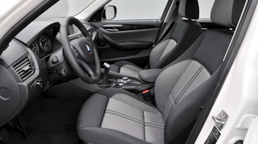 BMW X1 front seats