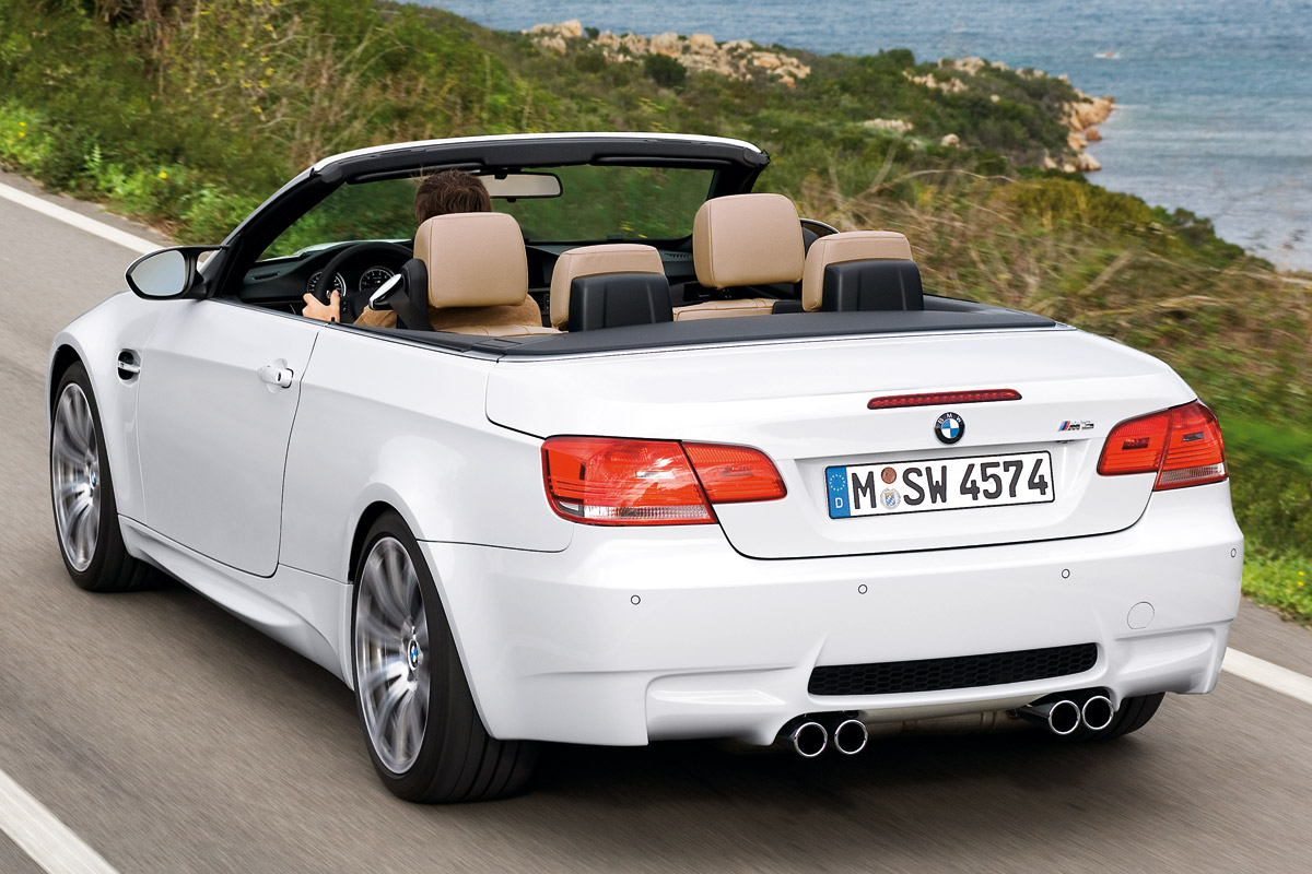BMW M3 Convertible rear