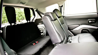 Mitsubishi Outlander rear seats