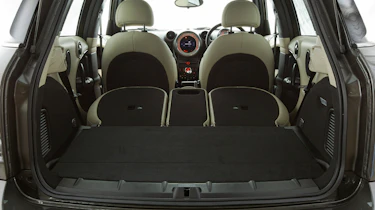 MINI Countryman seats folded
