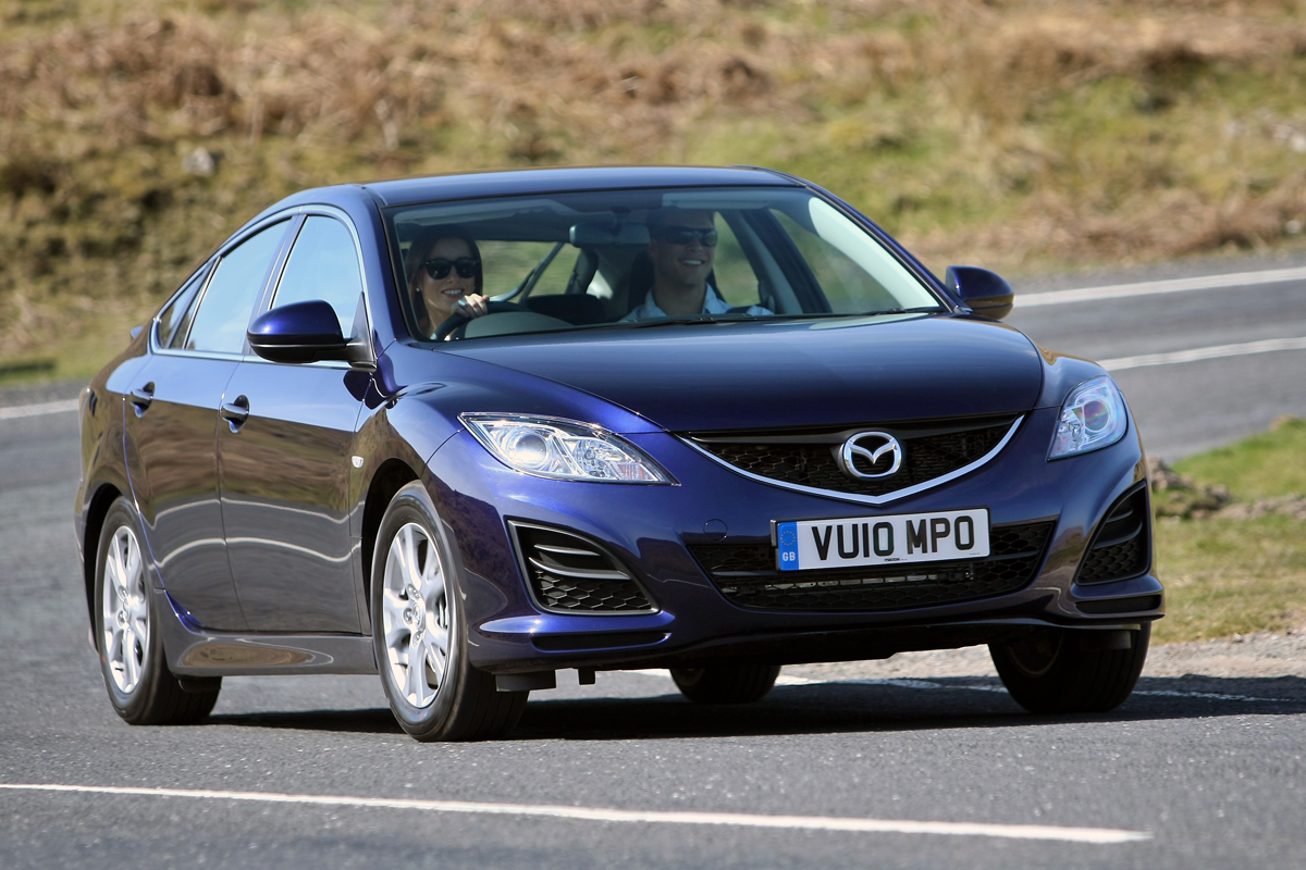 Mazda 6 front cornering
