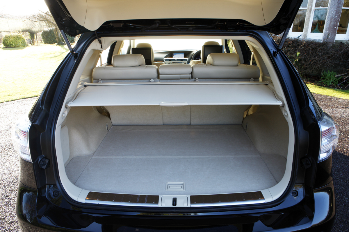 Lexus RX 450h boot