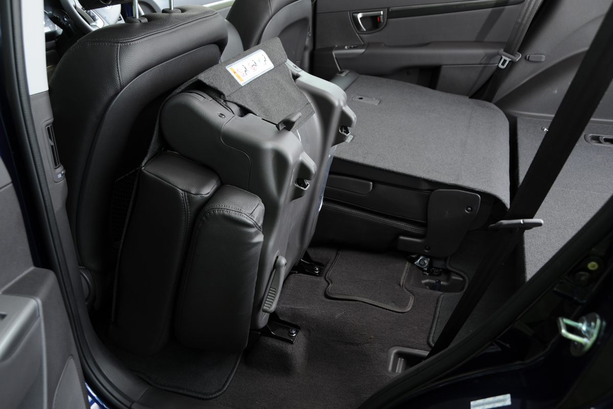 Hyundai Santa Fe rear seats