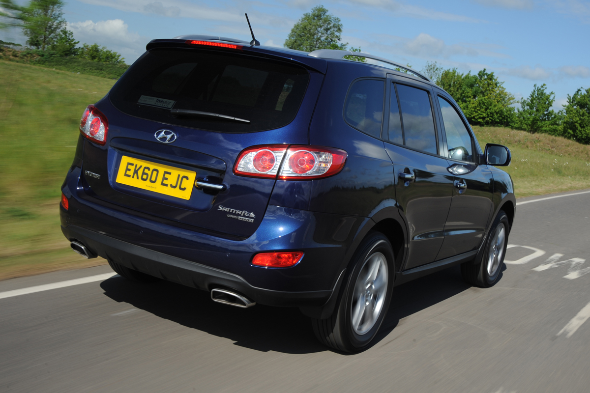 Hyundai Santa Fe rear tracking