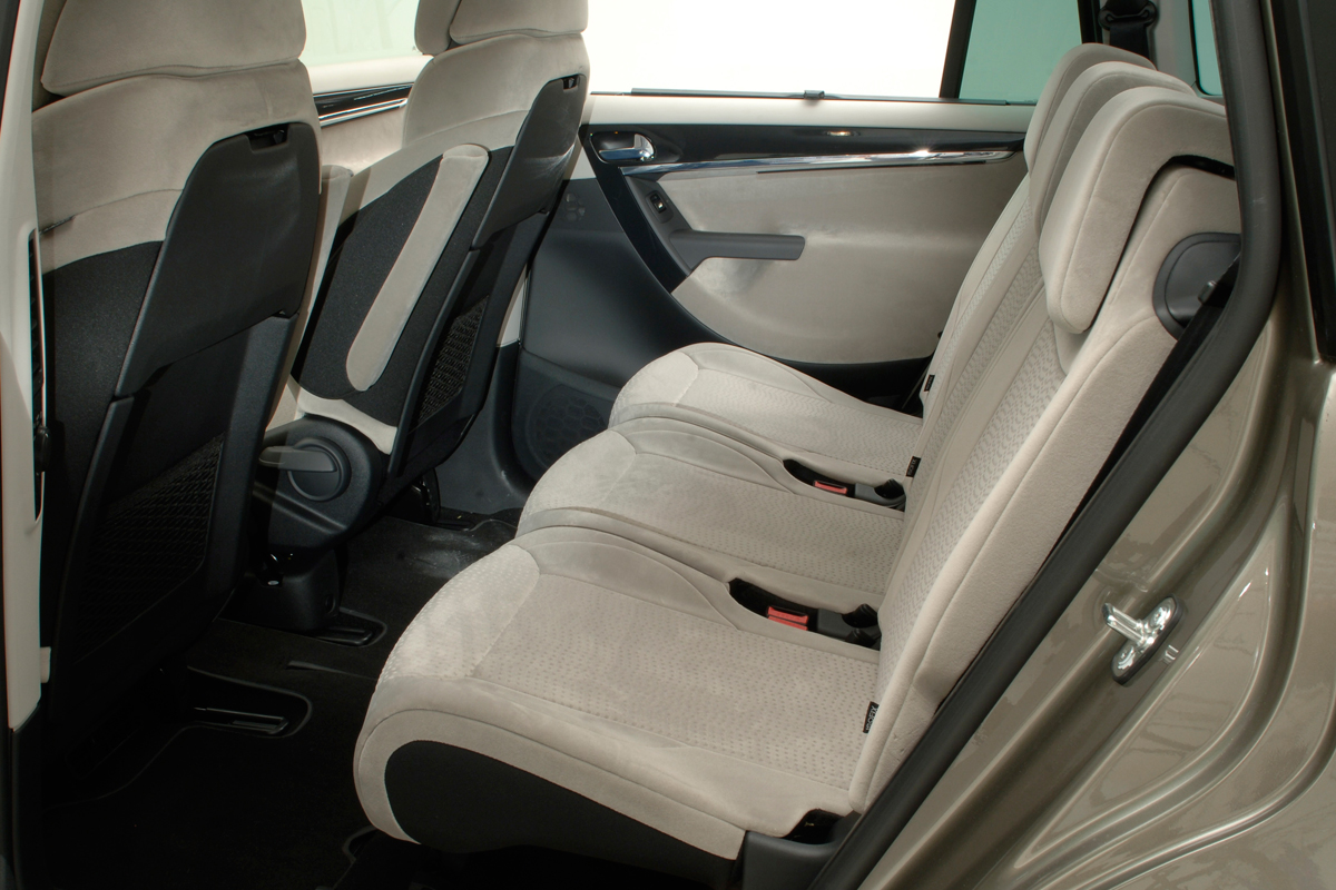 Citroen C4 Picasso rear seats