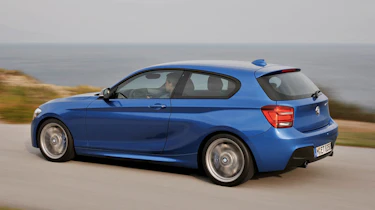 BMW M135i Three-door rear tracking
