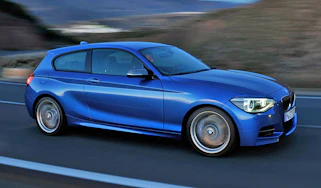 BMW M135i Three-door front tracking