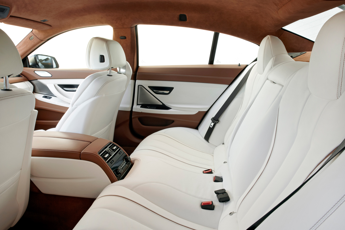 BMW 640i Gran Coupe rear tracking