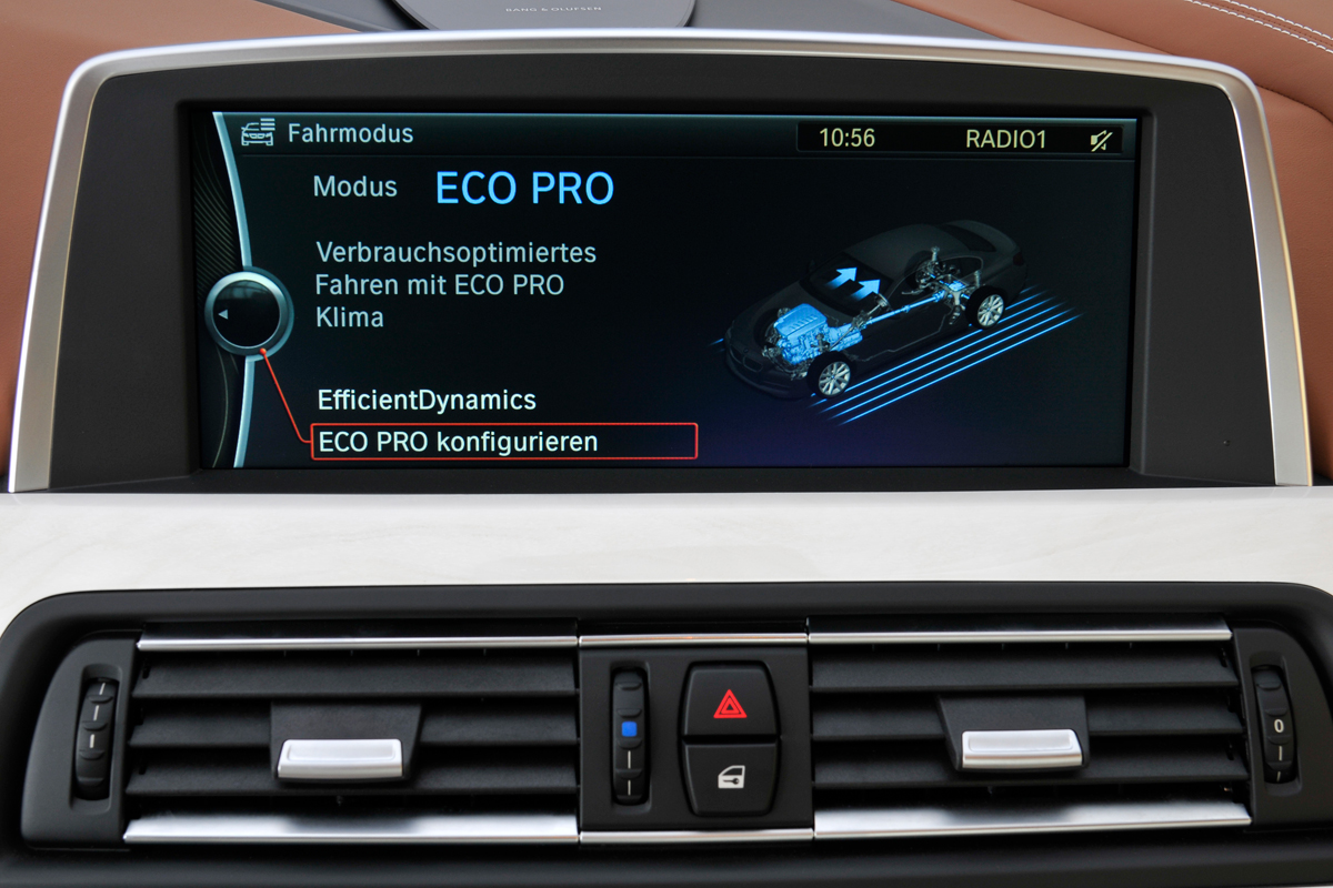 BMW 640i Gran Coupe sat-nav
