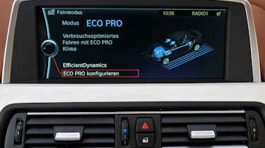 BMW 640i Gran Coupe sat-nav