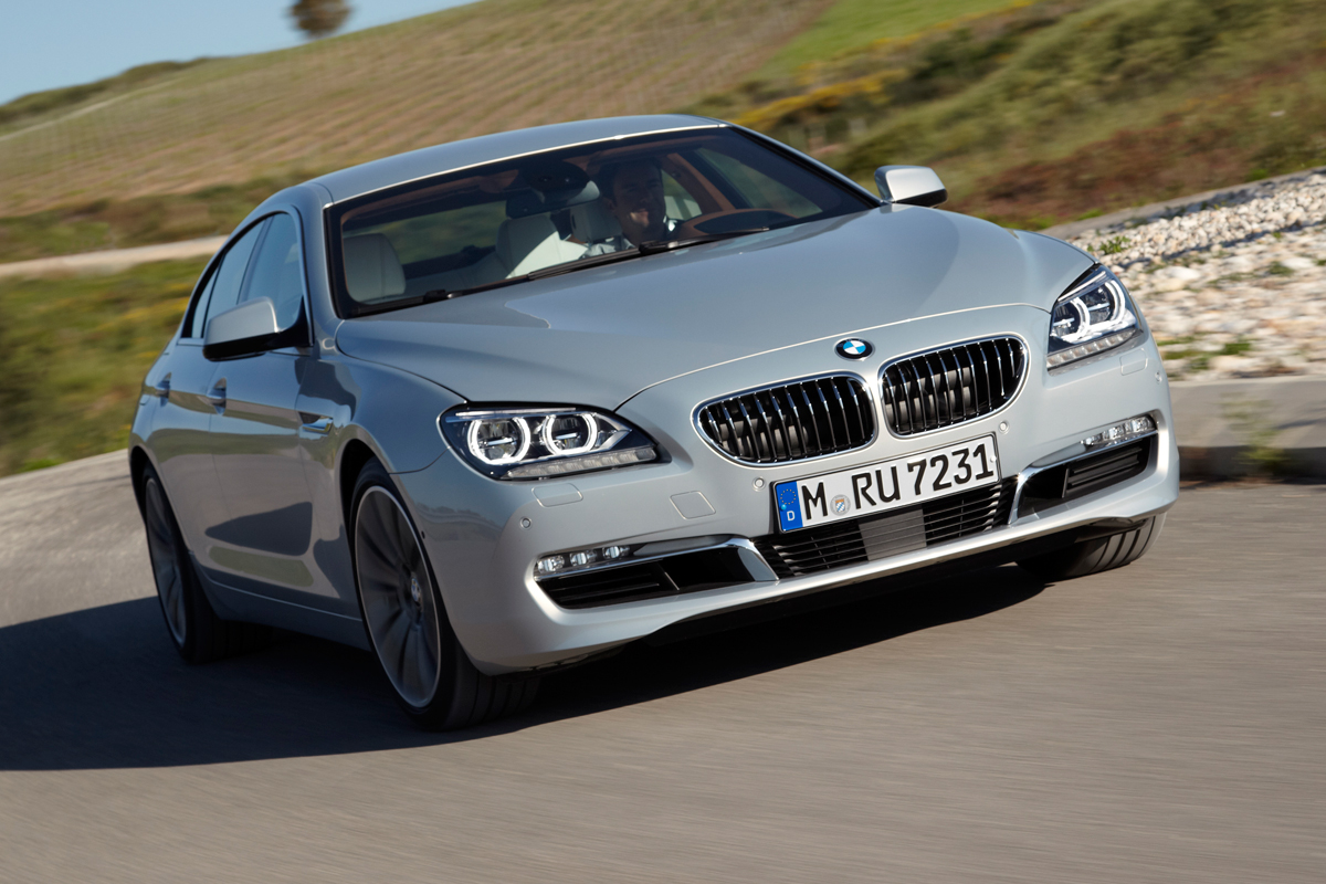 BMW 640i Gran Coupe front tracking