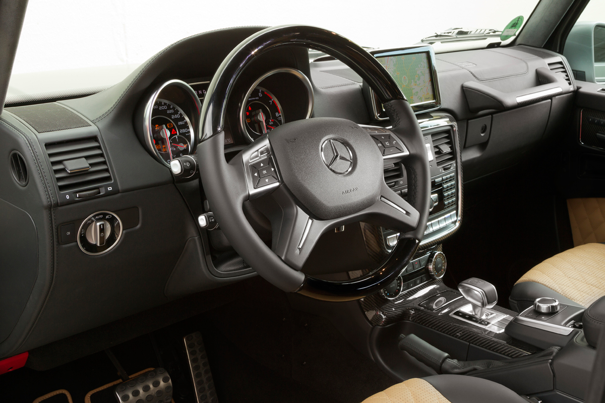 Mercedes G63 AMG dash