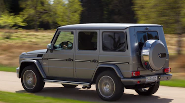 Mercedes G63 AMG rear tracking