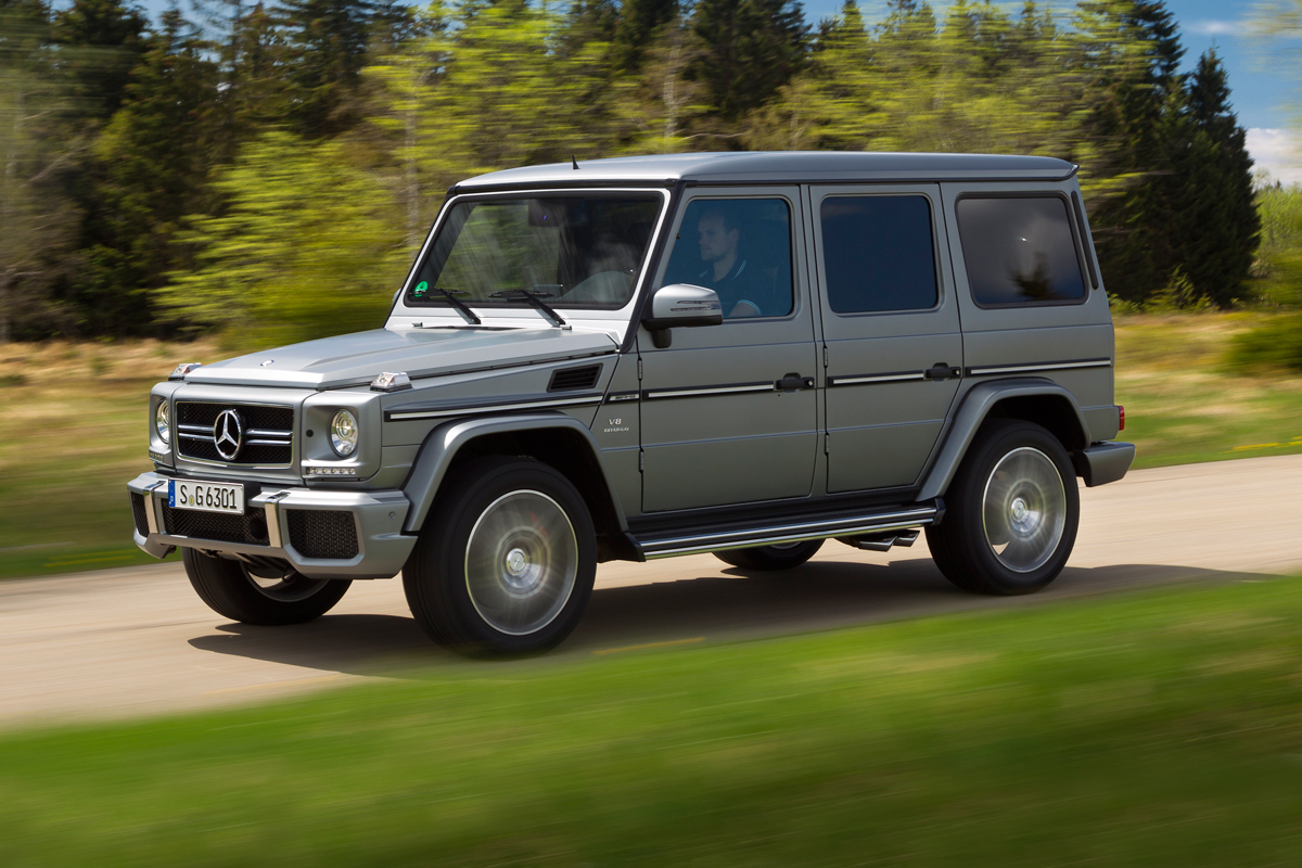 Mercedes G63 AMG front tracking
