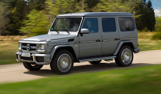 Mercedes G63 AMG front tracking