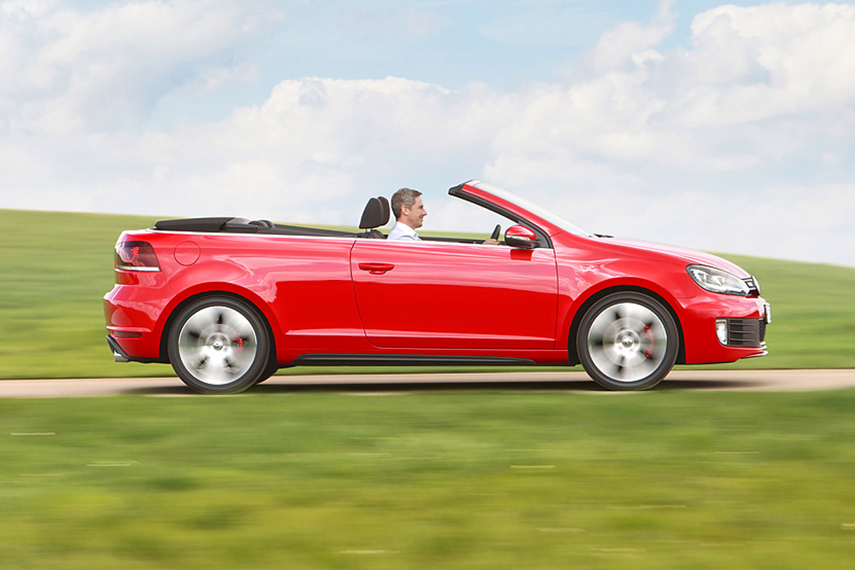 VW Golf GTI Cabriolet profile