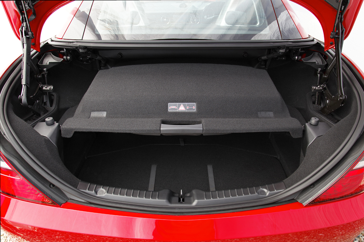 Mercedes SLK55 AMG boot