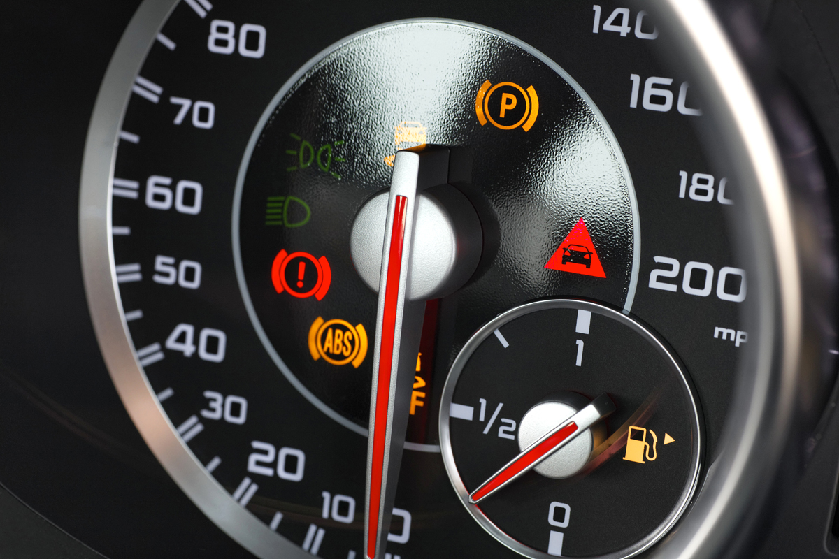 Mercedes SLK55 AMG dials