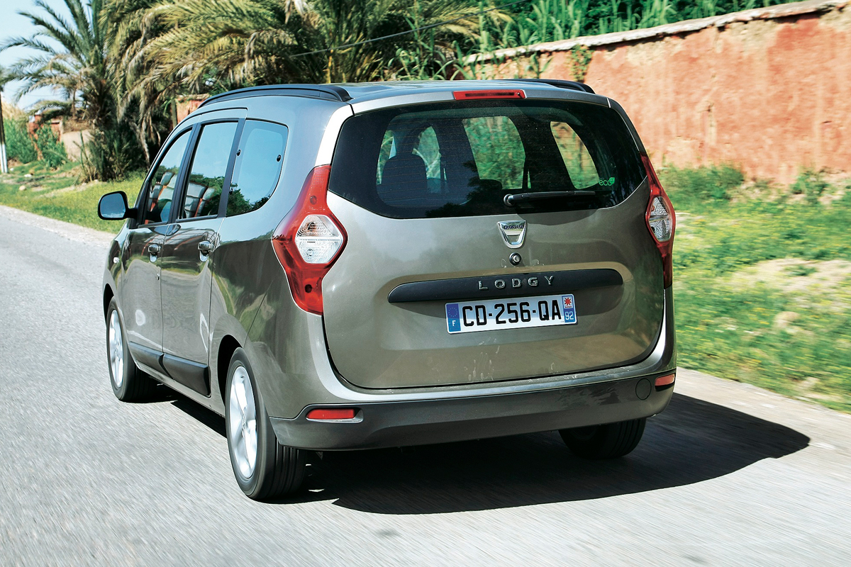 Dacia Lodgy rear tracking