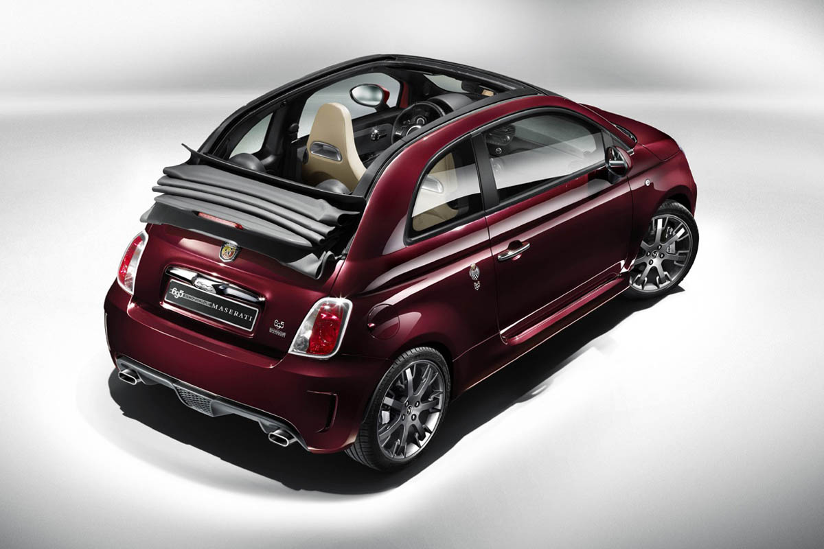 Abarth 695 Maserati Edition rear