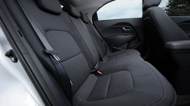 Kia Rio rear seats