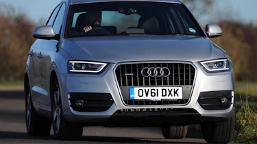 Audi Q3 front cornering