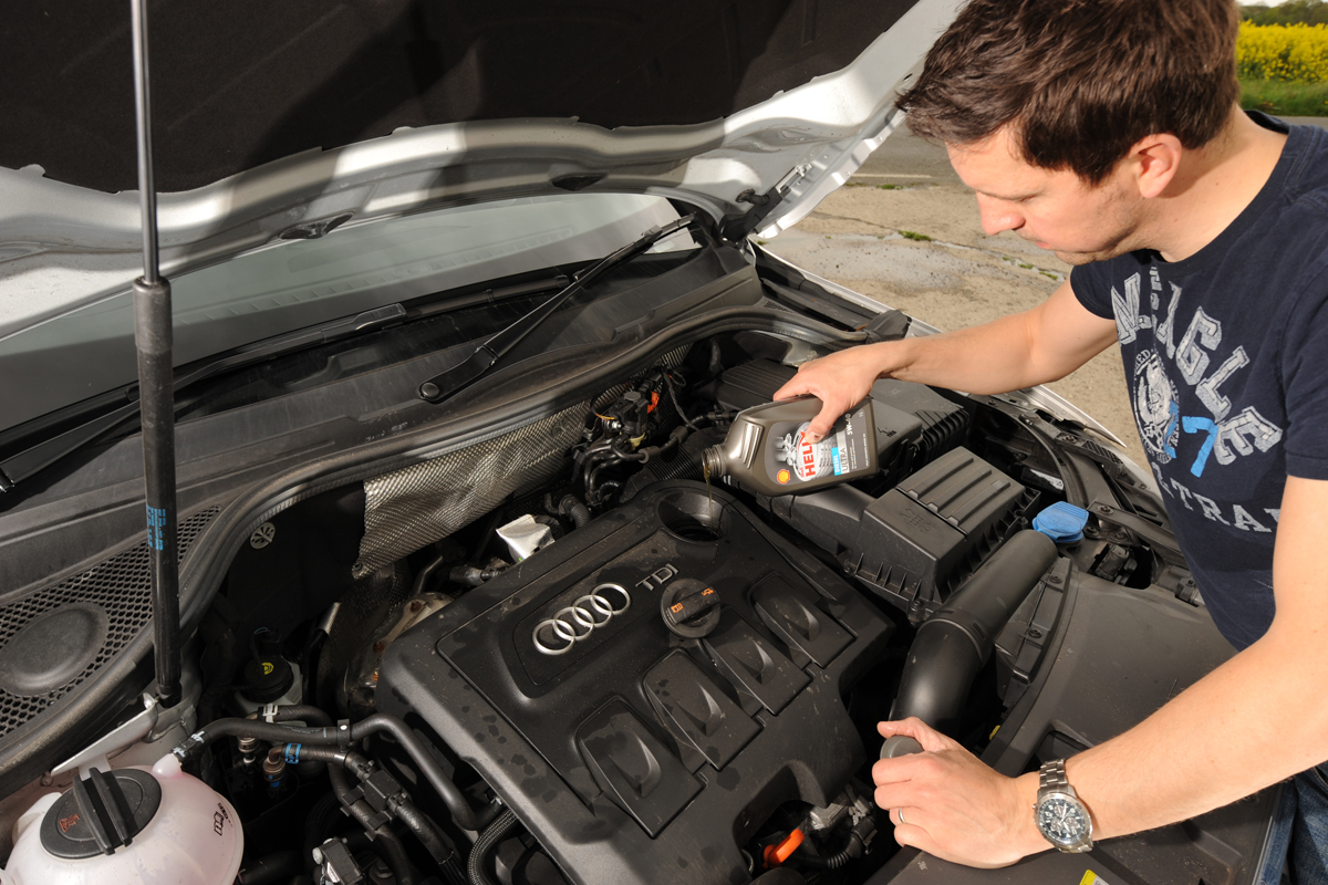 Audi Q3 under the bonnet