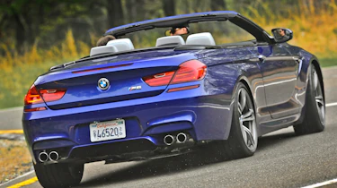 BMW M6 Convertible rear cornering