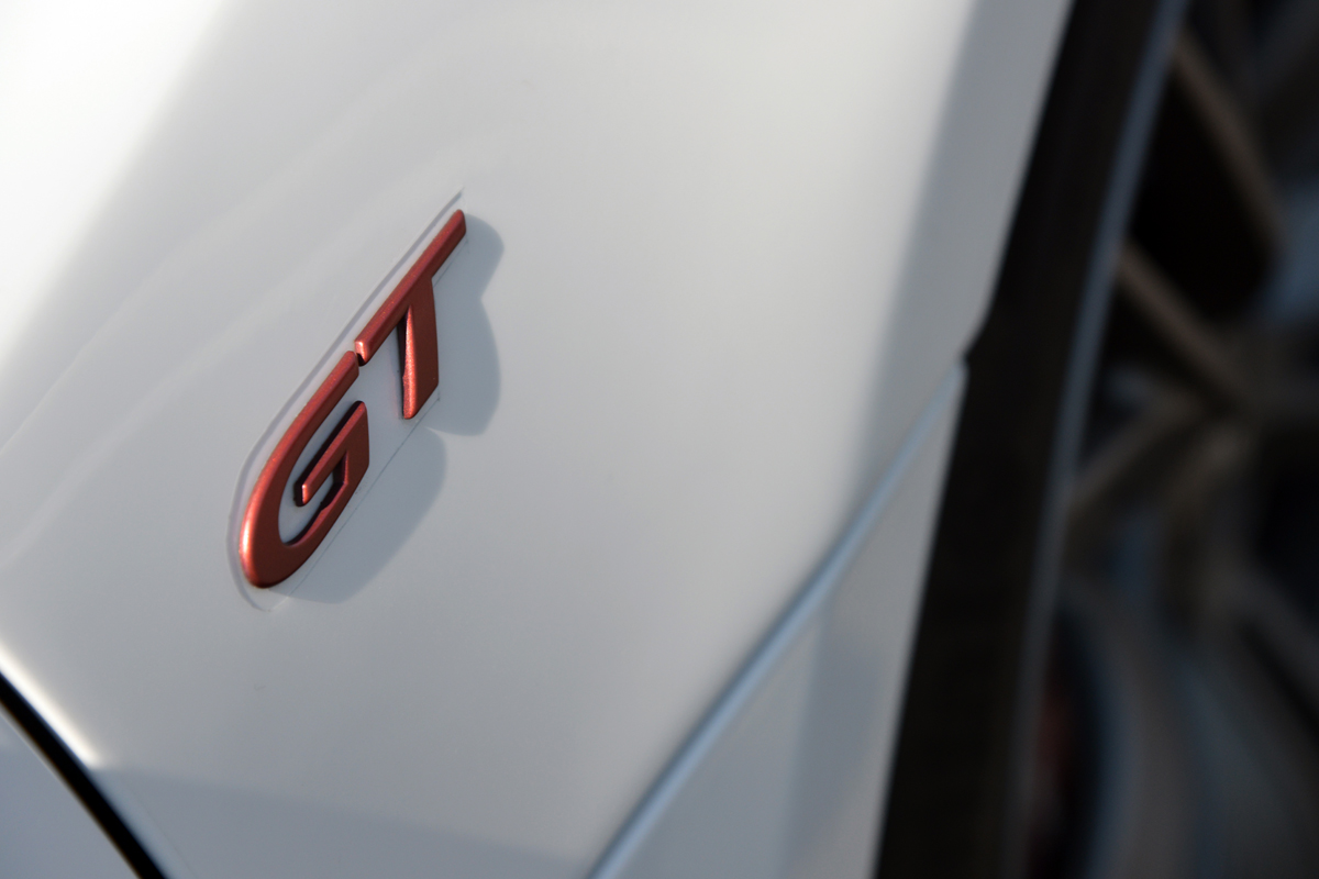 Audi R8 GT Spyder badge